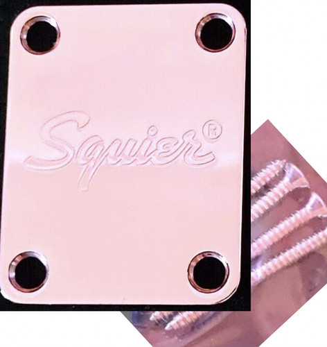 Neck plate squier officiel - neck,