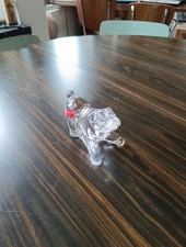 Baccarat Un Chien Carlin En Cristal Signé (L3)