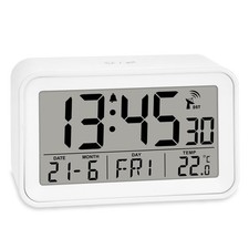 Reveil Matin Radio pilotée | Horloge numérique | reveil de Voyage | Affichage...