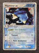 Carte Pokémon Aligatueur Ex 103/115 - Ultra - Ex Forces Cachées - FR