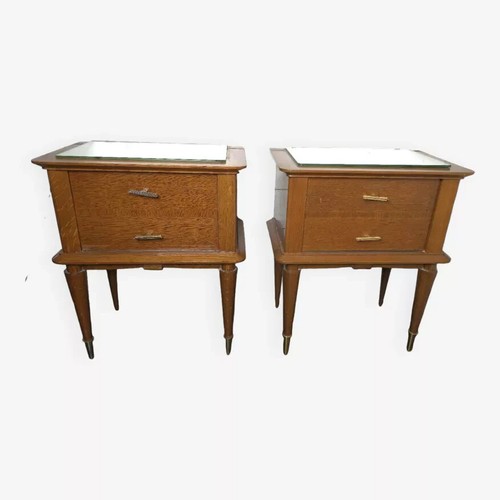 Tables chevet vintage en - chevet,