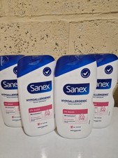 Lot De 4 Gel Douche Sanex 0%