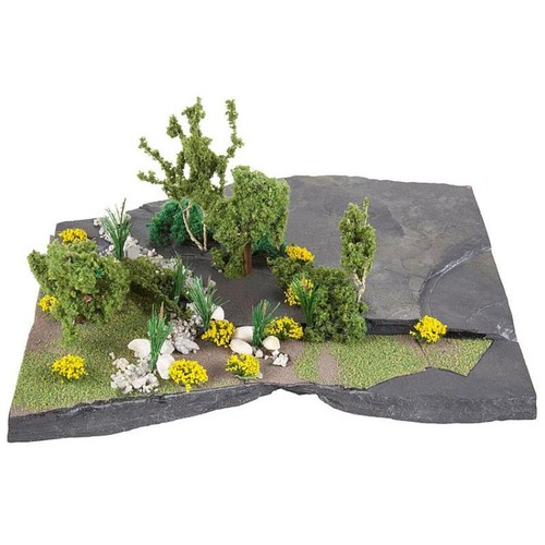 Minidiorama forêt enchantée - forêt,