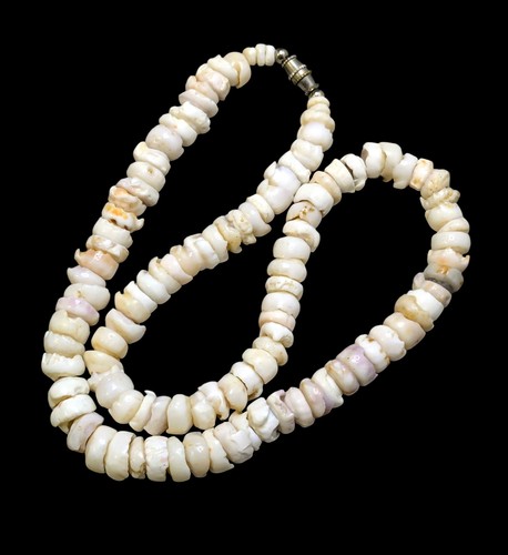 Vintage 70s puka shell bead - vintage,