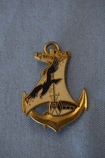 B110 pucelle insigne 10° BCS Bataillon de Commandement et de Soutien Djibouti