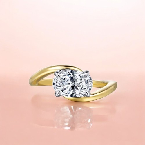 Bague diamant taille ovale - , igi