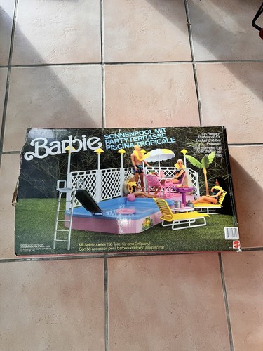 Barbie piscine et - barbie, patio