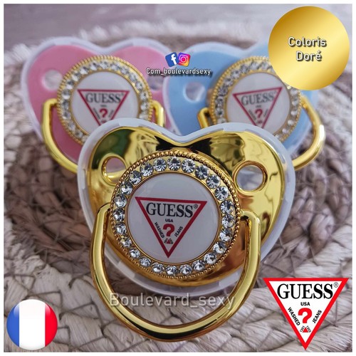 Tétine sucette doré - 👶🏆, tétine/sucette