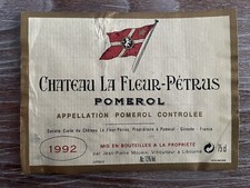 Étiquette Château La Fleur Pétrus 1992 - 75 cl