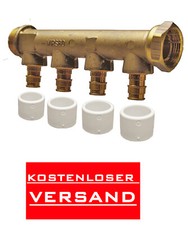 Uponor Q & E 1026028 Distributeur Avec 4 ¾ 4x15 MM Neuf Emballage D'Origine