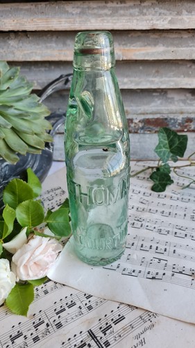 Ancienne bouteille bille en - ancienne,