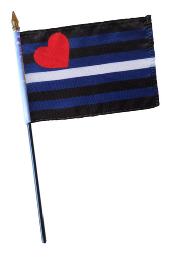 Petit drapeau cuir - petit,
