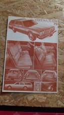 BROCHURE CATALOGUE OLDSMOBILE CUSTOM CRUISER / 1979