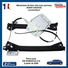 Mécanisme de Lève Vitre Avant Gauche avec panneau pour SCIROCCO III - 1K8837461G