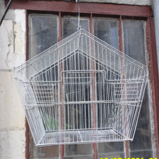 C4/ CAGE A OISEAU VINTAGE EN