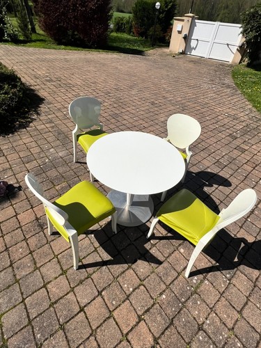 Table moderne ronde - table,