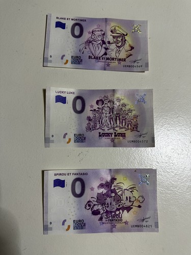 Billets assortiment - 3,