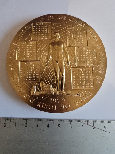 Medaille calendrier 1979 - medaille,