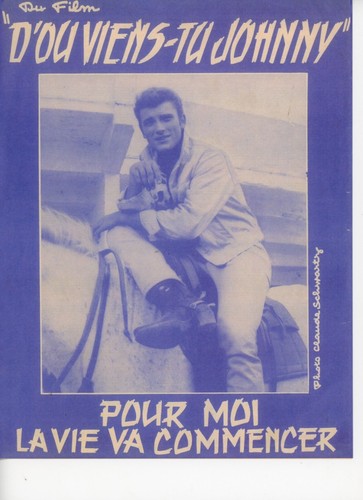 Johnny hallyday partition - hallyday,