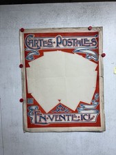Rare affiche ancienne Carte