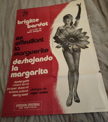 Brigitte bardot affiche ciné - brigitte,