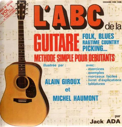 Abc la guitare folk - l'abc,