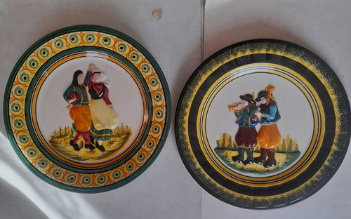 Ancienne paire assiettes - ancienne,