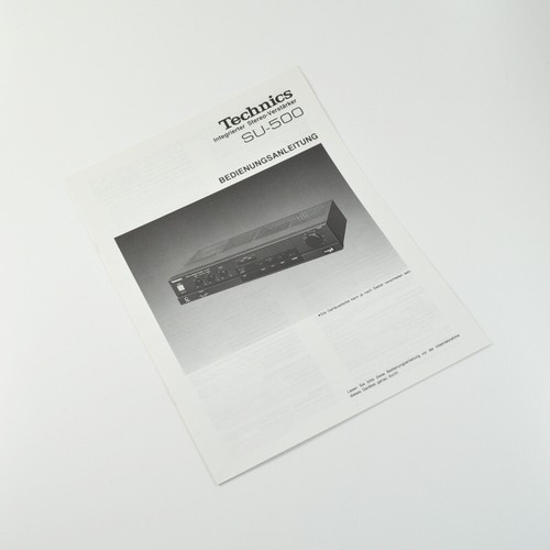 Technics 500 - su-500,