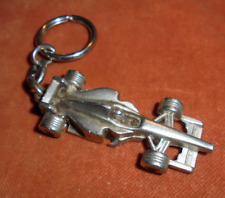 Porte-clés miniature métal voiture de course en 3D Formule 1 F1 sans marque