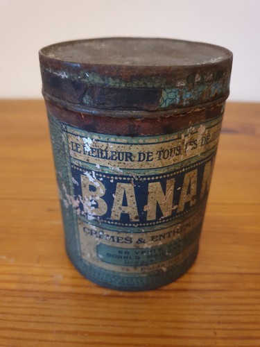 Boite banania ancienne 250g - boite,