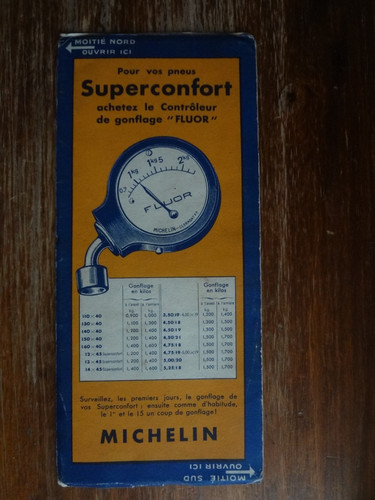 Ancienne carte michelin - ancienne, 56
