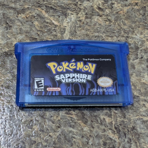 Nintendo pokémon sapphire - nintendo,