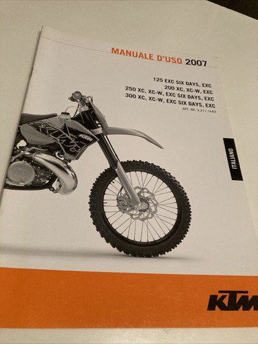 Ktm 125 200 - ktm, xc