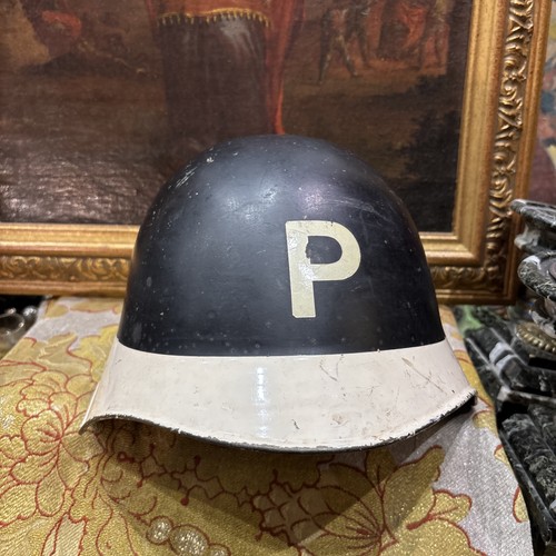 Ancien casque police - casque, militaire
