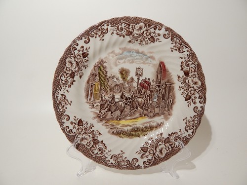 Assiette anglaise vintage semi - assiette,