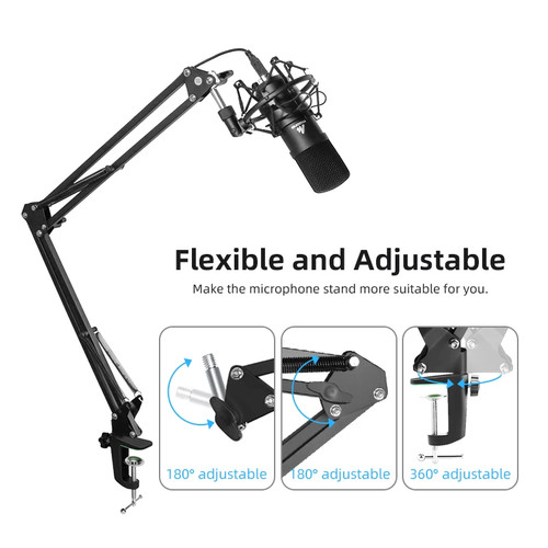 Support microphone bras - support,