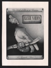 publicité papier 1945 Montres