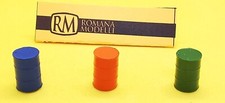 ROMANA MODÈLES RM50121 Échelle HO Paquet De 3 Pièces Fûts Métal
