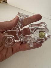 Scooter Vespa Genuine Lead cristal déco collection motard Made In Italy Deco