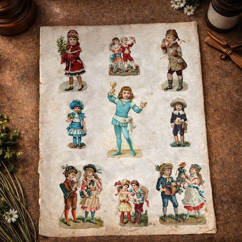 Planche feuille d album - planche, /