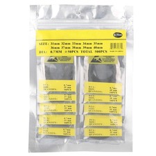 500 PCS Joint Torique de Montre Joint pour Boitier de Montre en Caoutchouc ét...