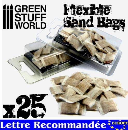 25x sac sable flexible - sac,