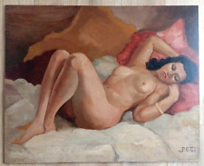 Superbe Grand tableau Dlg