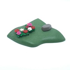 PLAYMOBIL * VEGETATION * Parterre A Pelouse Herbe & Fleurs Maison Vacances 3230