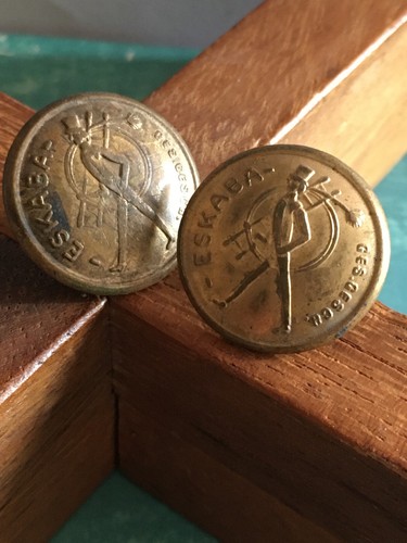 Anciens boutons eskaba - 2x,