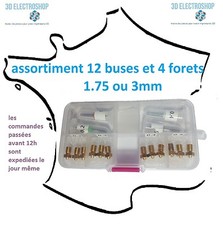 Coffret de 12 buses M6 1.75 ou