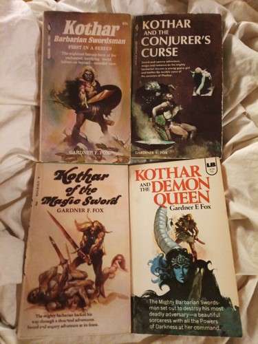 Vintage kothar the barbarian - vintage,