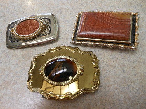 Belt buckles three sparkle - belt, {sparkle