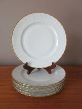 6 ASSIETTES PLATES 24,5 CM