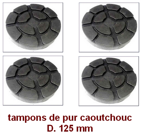 Tampons pur caoutchouc - pur,